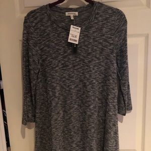 NWT 3/4 length sleeves super soft long sweater